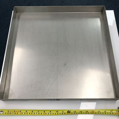 Drip tray for 500mmx500mm racks