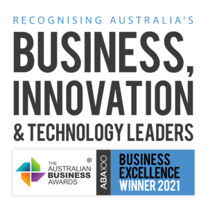 Australian Business Awards Business Excellence Winner 2021